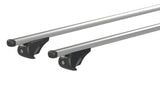 Yuro coppia barre portatutto in alluminio M 120 cm N15045