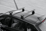 Nordrive Silenzio, coppia barre portatutto in alluminio - L - 128 cm N15086