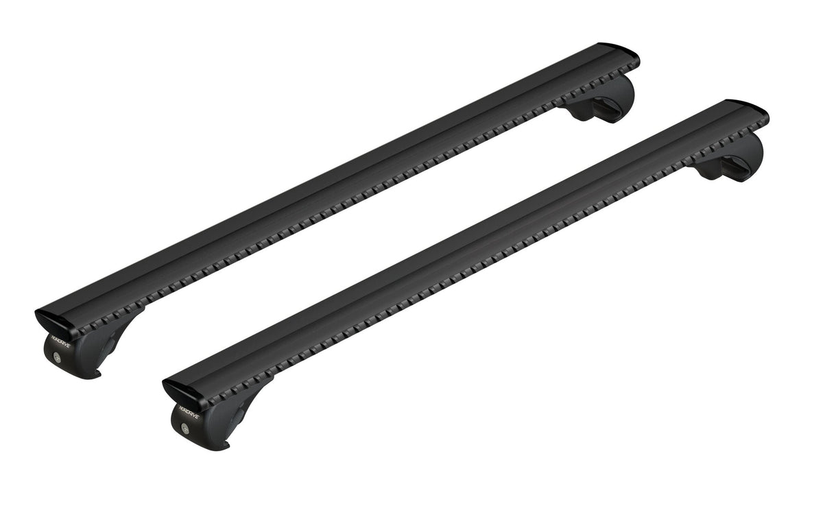 Nordrive Silenzio Black Rail, set completo barre portatutto in alluminio - XL - Evos RA N15092