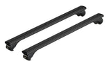 Nordrive Silenzio Black Rail, set completo barre portatutto in alluminio - XL - Evos RA N15092