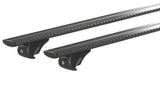 Nordrive Silenzio Black Rail, set completo barre portatutto in alluminio - XL - Evos RA N15092