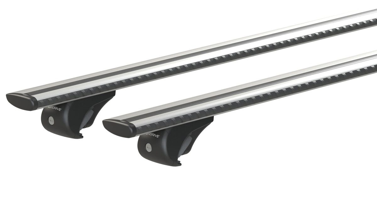 Lampa Silenzio Rail Barre Portatutto Alluminio + Kit Evos RA 108 cm - S