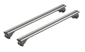 Nordrive Silenzio Rail, coppia barre portatutto in alluminio - M - 120 cm N15095