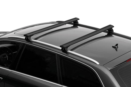 Nordrive Silenzio Black In-Rail, set completo barre portatutto in alluminio - M - Evos IA N15100