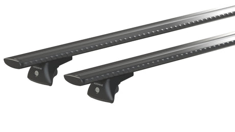 Nordrive Silenzio Black In-Rail, set completo barre portatutto in alluminio - M - Evos IA N15100