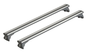 Nordrive Silenzio In-Rail, coppia barre portatutto in alluminio - M - 120 cm N15105