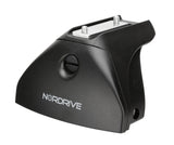 Nordrive Max-Load, set barre portatutto Quadra premontate con kit piedi Evos LP - L - 127 cm N15321