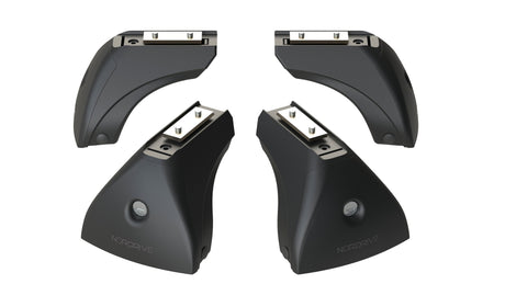 Evos, set piedi per barre Abarth 500 07/08>05/16 tetto standard N20001
