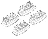 Nordrive Kit attacchi barre portatutto 153 Mazda CX-7 06/07>09/09 tetto fixpoint N21153
