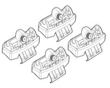 Kit attacchi barre portatutto 169 Citroen C1 5p 06/14>05/18 tetto standard N21169