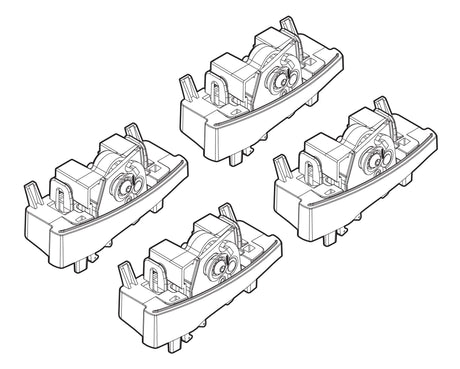 Kit attacchi barre portatutto 170 Opel Corsa D 3p 09/06>01/11 tetto fixpoint N21170
