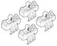 Nordrive Kit attacchi - C242 N21242