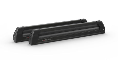 Nordrive Pro-Slider EVO Aluminium PS-60, portasci per barre da tetto - Nero N40001
