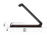 Nordrive Nordic-King EVO aluminium NK-60, portasci per barre da tetto - Nero N40013