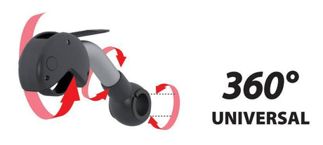 Nordrive Elix 2, portabiciclette per gancio traino - 2 bici N50410