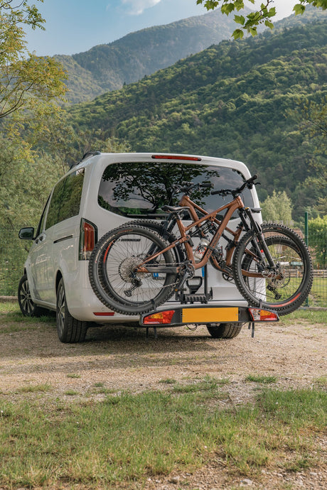 Nordrive Wave 2, portabiciclette per gancio traino - 2 bici N50415