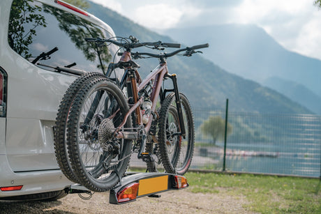 Nordrive Wave 2, portabiciclette per gancio traino - 2 bici N50415