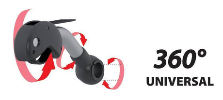 Nordrive Wave 3, portabiciclette per gancio traino - 3 bici N50416