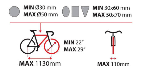 Nordrive Asura 3, portabiciclette per gancio traino - 3 bici N50421