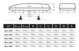 Nordrive Box 330, box tetto in ABS, 330 litri - Nero goffrato N60004