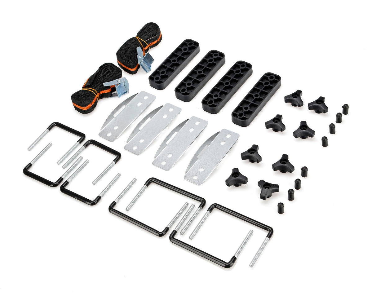 Nordrive Ricambio kit fissaggio per box tetto Nordrive in ABS/PST N60000M