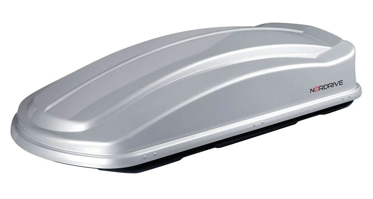 Lampa Box 630D Box Tetto in ABS 630 L Doppia Apertura Argento Lucido