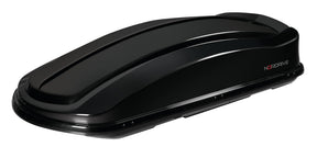 Nordrive Box 630D, box tetto in ABS, 630 litri, doppia apertura - Nero lucido N60029