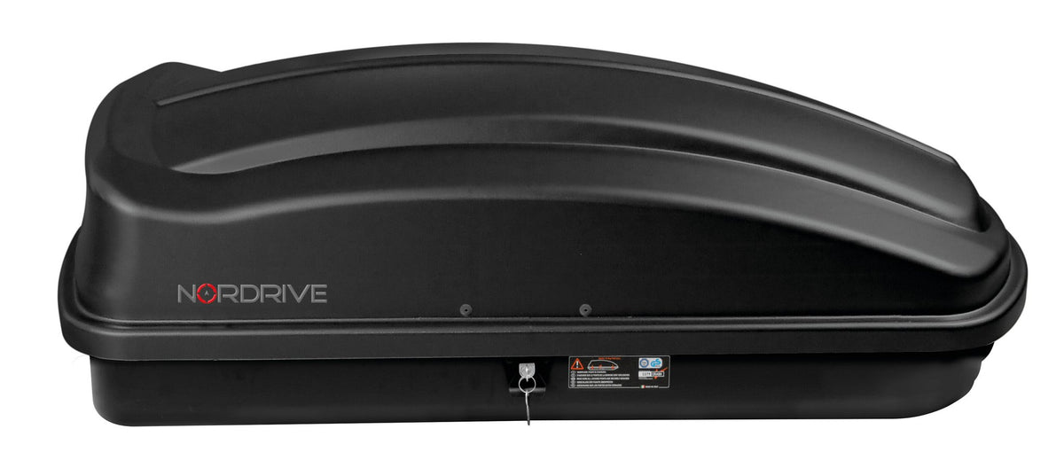 Nordrive Box 333, box tetto in ABS, 333 litri - Nero goffrato N60033 N60033