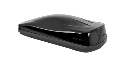 Nordrive Box 400, box tetto in PST, 400 litri - Nero lucido N60041