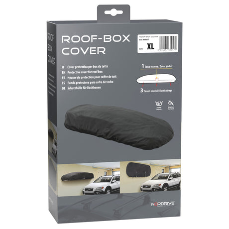 Nordrive Cover protettiva per box da tetto - XL - 205-230 cm N60057
