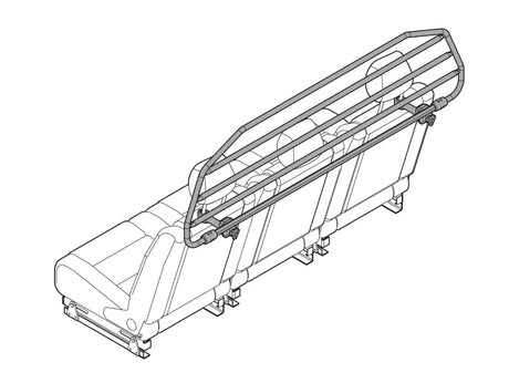 Nordrive Fit-Kit A, kit di montaggio a poggiatesta N70060