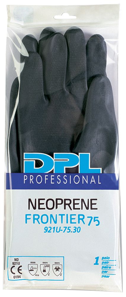 Ico Paar schwarze Neoprenhandschuhe, Größe M (7-7,5)