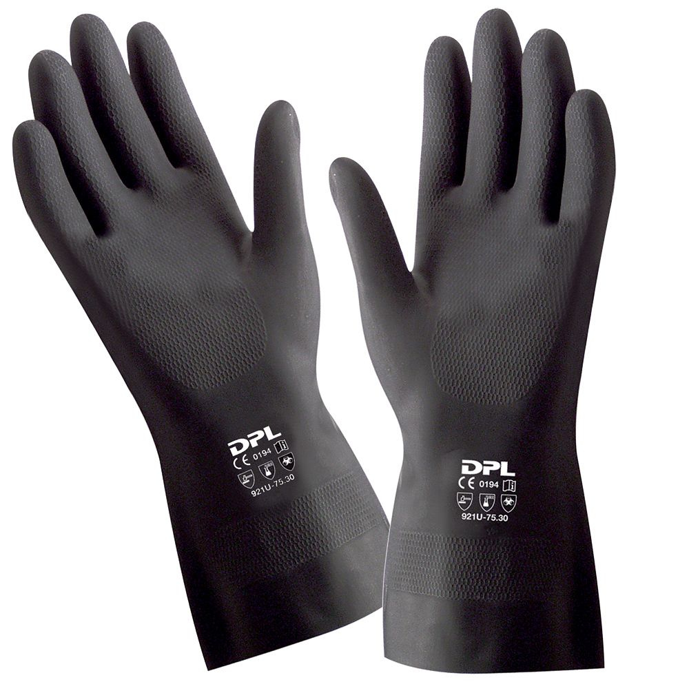 Ico Coppia guanti in neoprene nero taglia M (7-7,5)