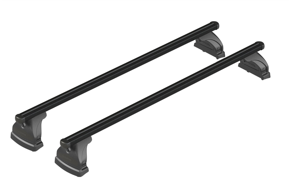 Nordrive Helio Black, set completo barre portatutto in alluminio - L - Evos LP - C156 NK156LNL
