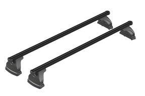 Nordrive Helio Black, set completo barre portatutto in alluminio - L - Evos LP - C156 NK156LNL