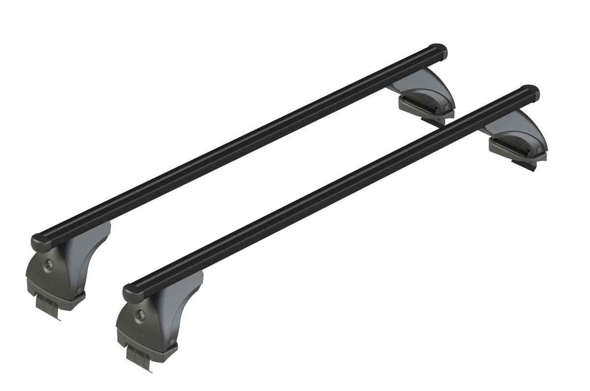 Nordrive Helio Black, set completo barre portatutto in alluminio - L - Evos ST - C120 NK120ENL