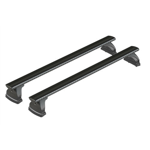 NK159LBS Silenzio Black, complete set of aluminum roof bars - S - Evos LP - C159