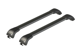 Nordrive Silenzio CX Black, set completo barre portatutto in alluminio - 94 cm + 89 cm - Origine RL - C410 NK410RB0706