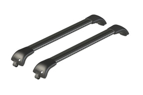 Nordrive Silenzio CX Black, set completo barre portatutto in alluminio - 99 cm + 79 cm - Origine RL - C400 NK400RB0804