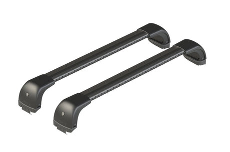Nordrive Silenzio CX Black, set completo barre portatutto in alluminio - 109 cm + 109 cm - Origine RF - C268 NK268TB1010