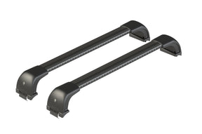Nordrive Silenzio CX Black, set completo barre portatutto in alluminio - 94 cm + 94 cm - Origine RF - C051 NK051TB0707