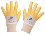 ICO NRY-L Coppia guanti NR-GIALLI taglia L/8