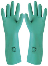 Ico Pair of Green Nitrile Gloves Size XL/9