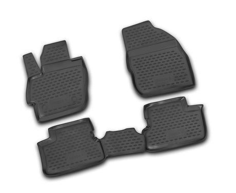 Novline Set tappeti su misura in TPE - compatibile per Mazda 3 4p (11/10>09/13) - Mazda 3 5p (04/09>12/13)