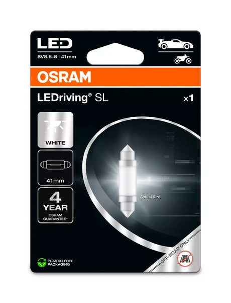Osram 12V LEDriving SL - (C5W) - 11x41 mm - SV8,5-8 - 1 pz - Scatola