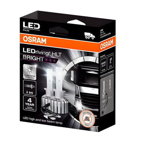 Osram 24V LEDriving HLT Bright - (H1) - 13W - P14,5s - 2 pz - Scatola