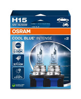 Osram 12V Cool Blue Intense (Next Gen) - H15 - 55/15W - PGJ23t-1 - 2 pz - Scatola