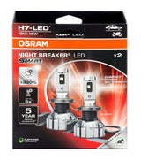 Osram 12V Night Breaker Led Smart - H7 - 16W - PX26d - 2 pz - Scatola