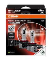 Osram 12V Night Breaker Led Smart ECE - H11 - 14W - PGJ19-2 - 2 pz - Scatola
