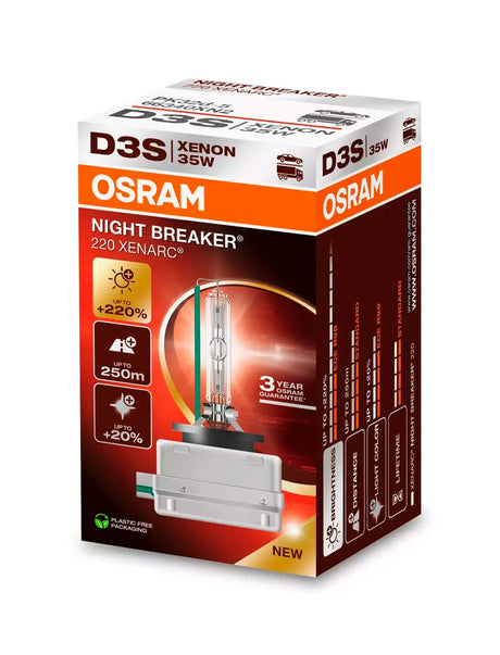 Osram Xenarc Night Breaker 220 - D3S - 35W - PK32d-5 - 1 pz - Scatola